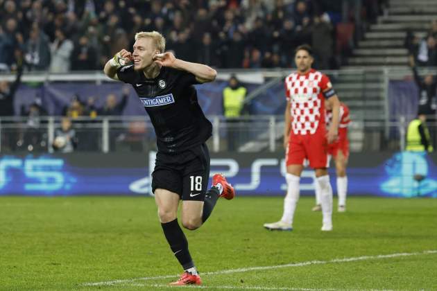 Mika Biereth Sturm Graz Girona / Foto: Europa Press