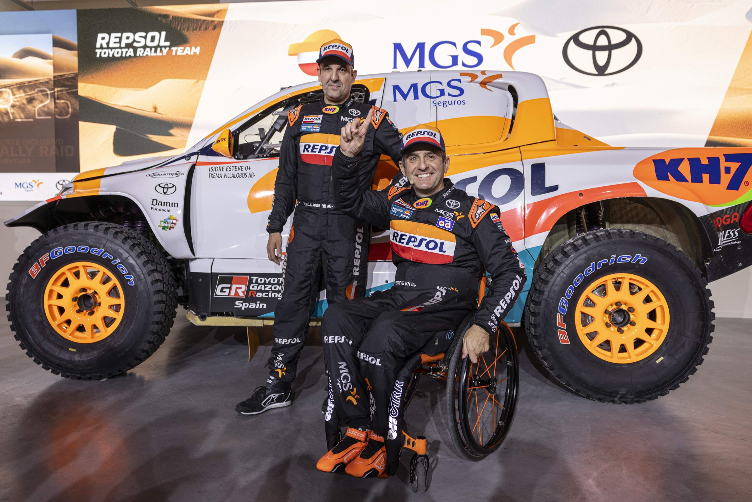 Tots els pilots catalans al Dakar 2025: dorsal i equip