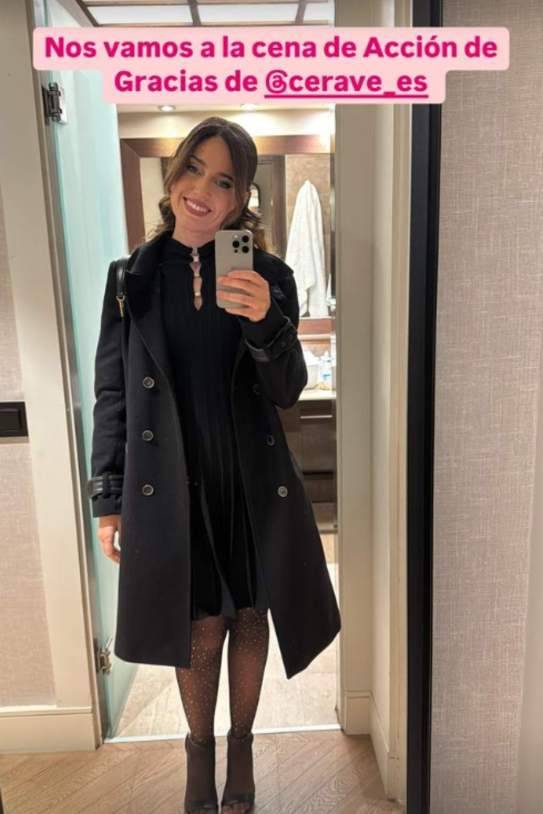 Nuria Marin vestido cena / Instagram Nuria Marin vestido cena / Instagram