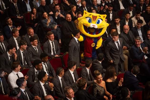 Cat, mascota del Barça al 125è aniversari / Foto: FC Barcelona