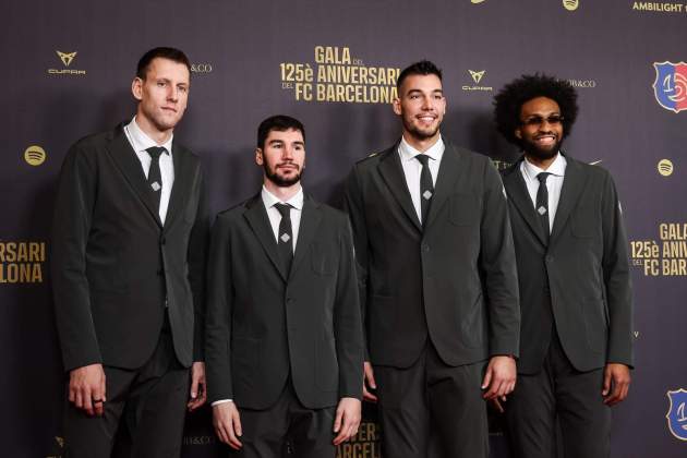 Jan Vesely, Darío Brizuela, Willy Hernángomez i Jabari Parker / Foto: Europa Press