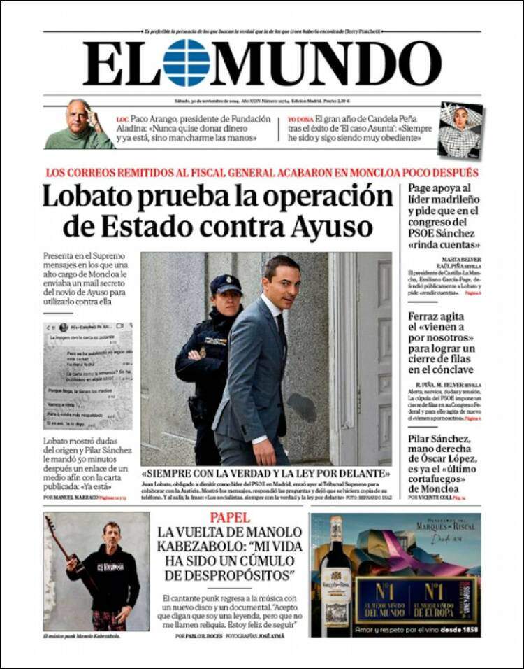 'El Mundo' 30