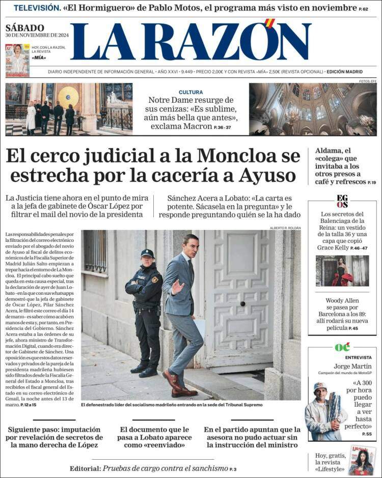 'La Razón' 30