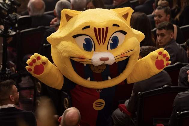 Cat, la nova mascota del Barça en el 125è aniversari / Foto: FC Barcelona