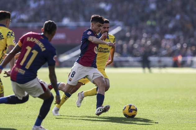 Barça - Las Palmas partit de la Lliga Pedri / Foto: Europa Press