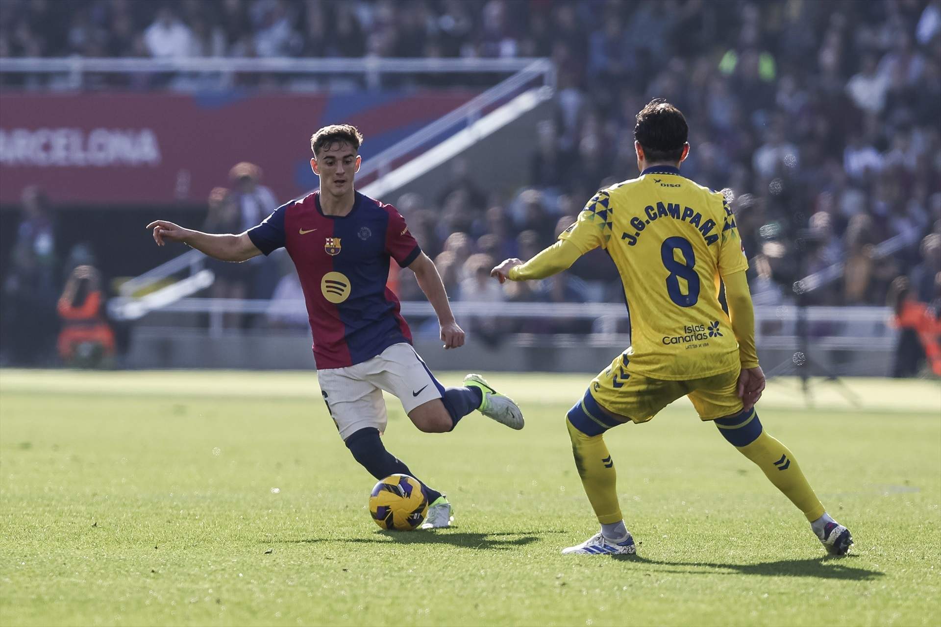 Raphinha assenyala l'arbitratge del Barça-Las Palmas: "En la segona part només es van jugar 30 minuts"