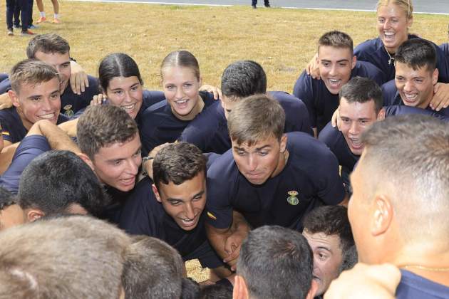 Elionor a l'Escola Naval de Marín / GTRES