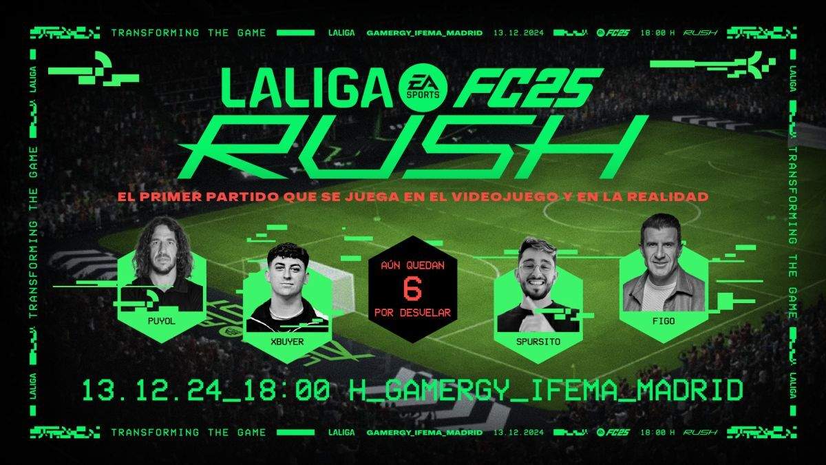 LaLiga i EA Sports enfronten Luis Figo i Carles Puyol contra xBuyer i Spursito