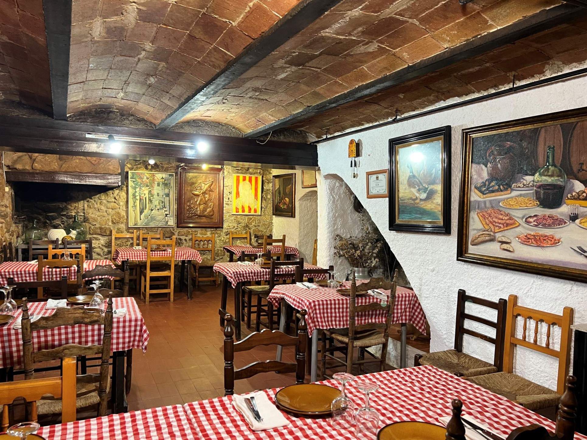 Menjador restaurant Can Mià