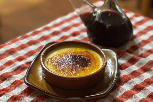 Crema catalana restaurant Can Mià