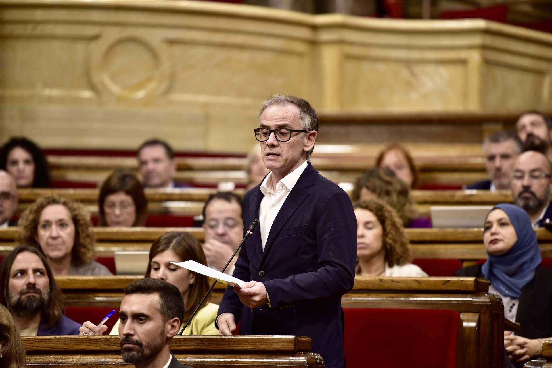 Els diputats d'ERC planten el govern espanyol en la seva celebració de la Constitució a Catalunya