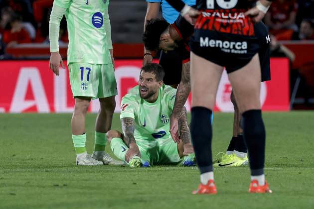 Iñigo Martínez puntades de peu Mallorca / Foto: EFE