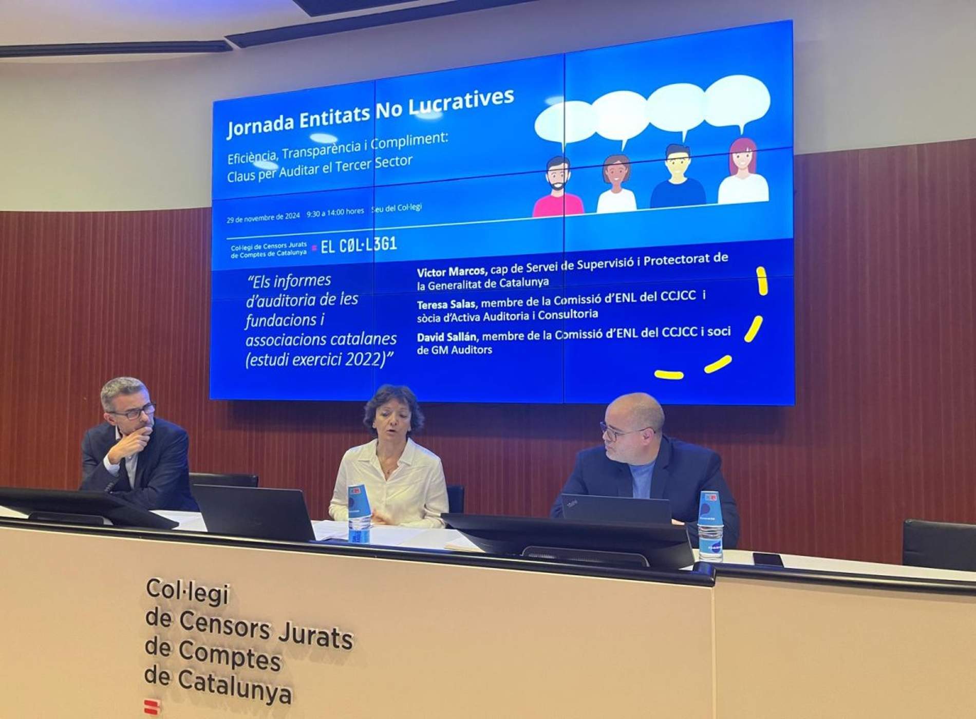 El 95% de les auditories de fundacions i associacions catalanes són favorables