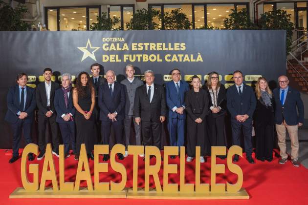 La delegació del Barça a la Gala de les Estrelles del Barça / Foto: Marc Font