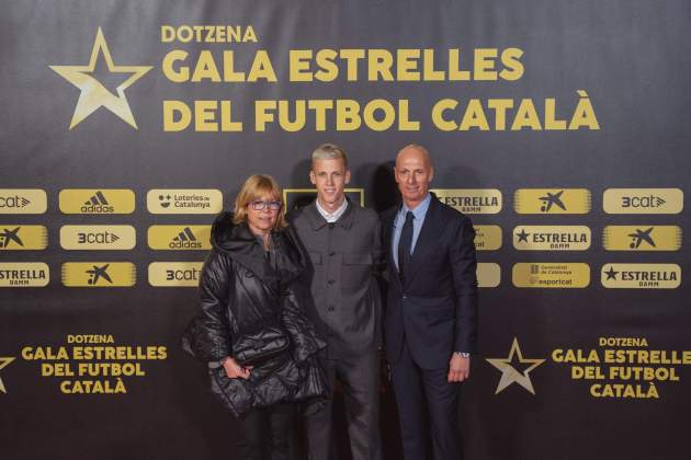 Dani Olmo, a la Gala de les Estrelles del futbol català / Foto: Marc Font