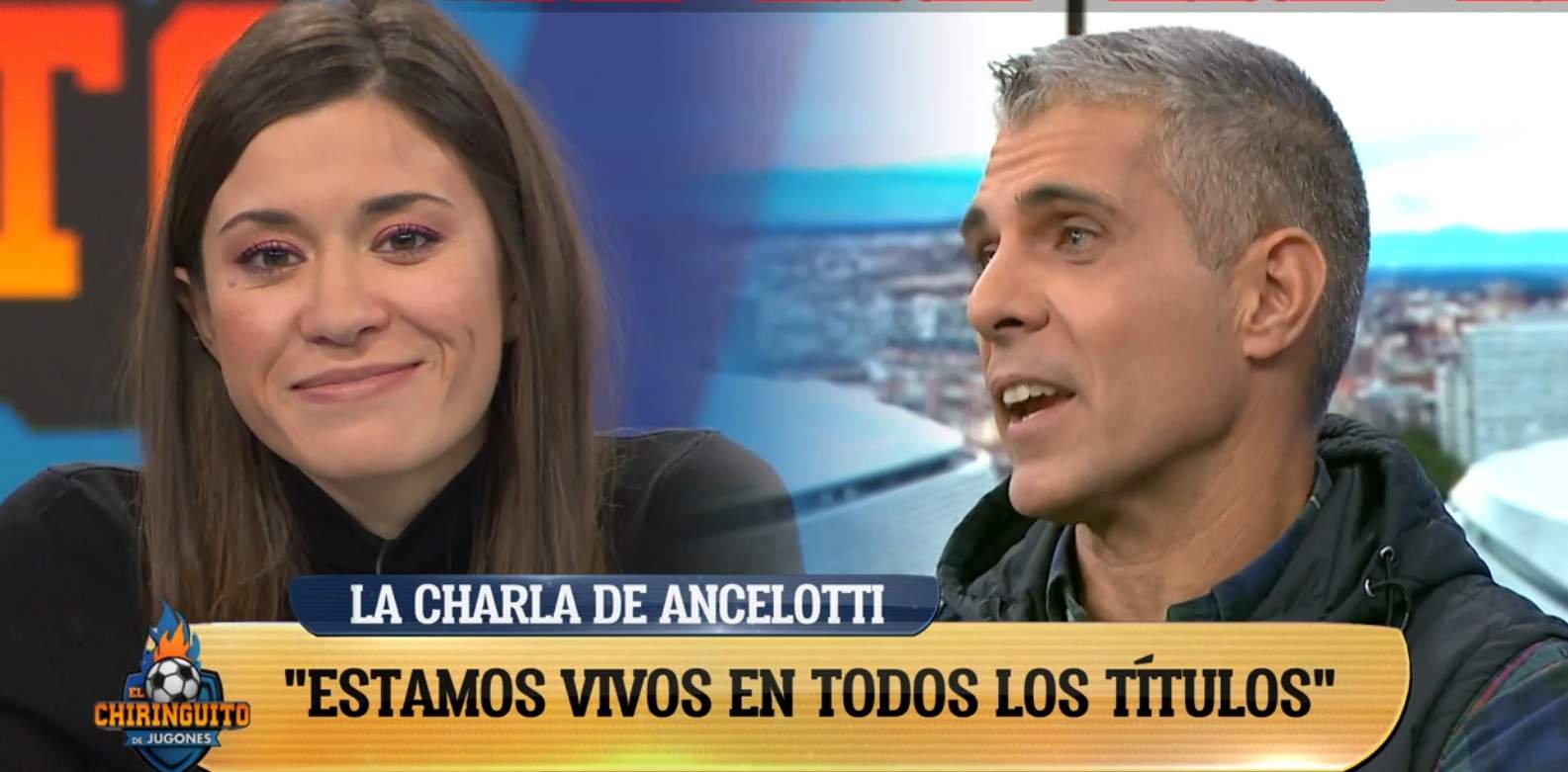 Ana Garcés li recrimina a José Luis Sánchez que digui 'Gerona' MEGAw