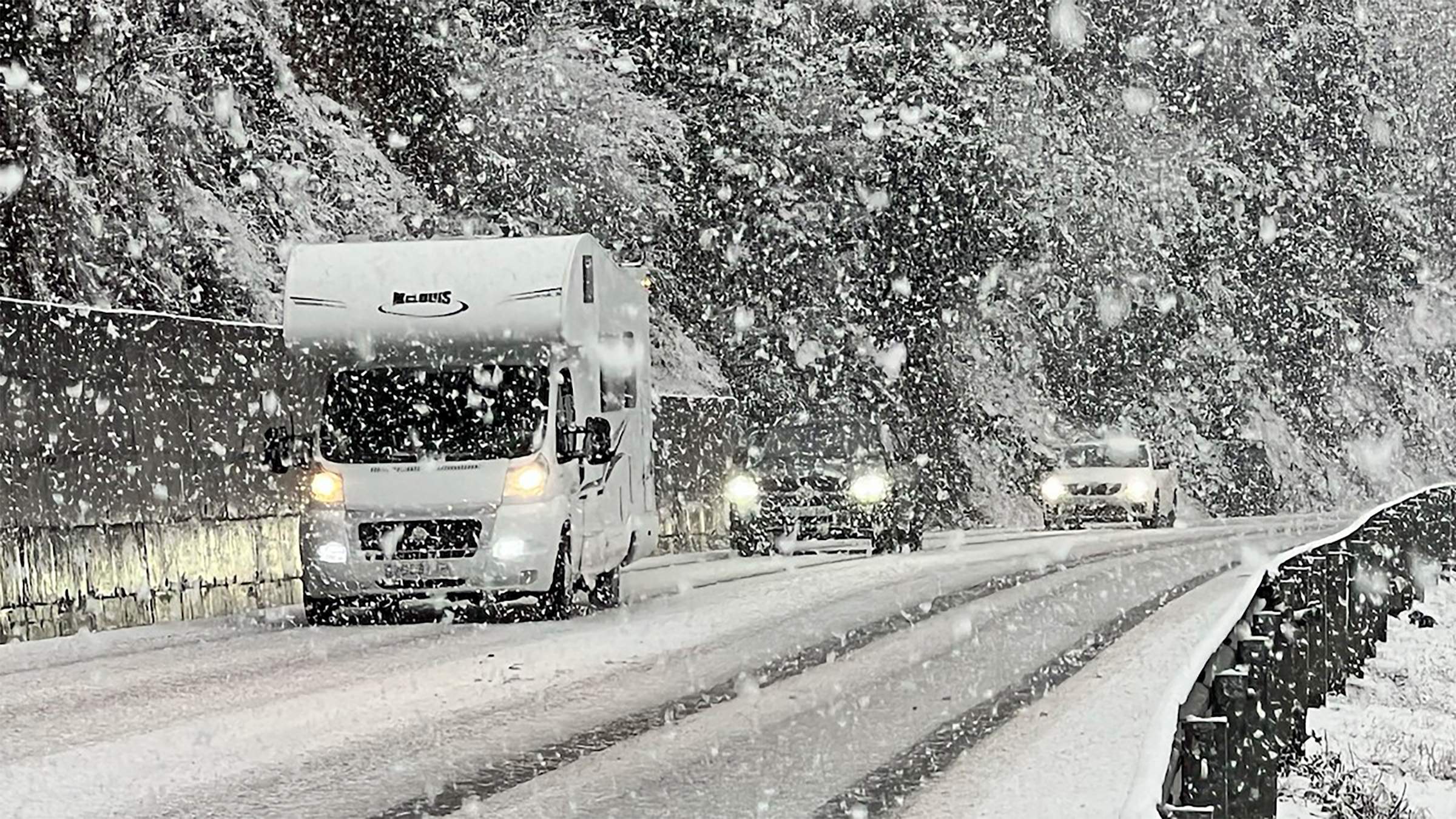 Cambio de tiempo traicionero, con frío, viento y nieve en el fin de semana de la Purísima