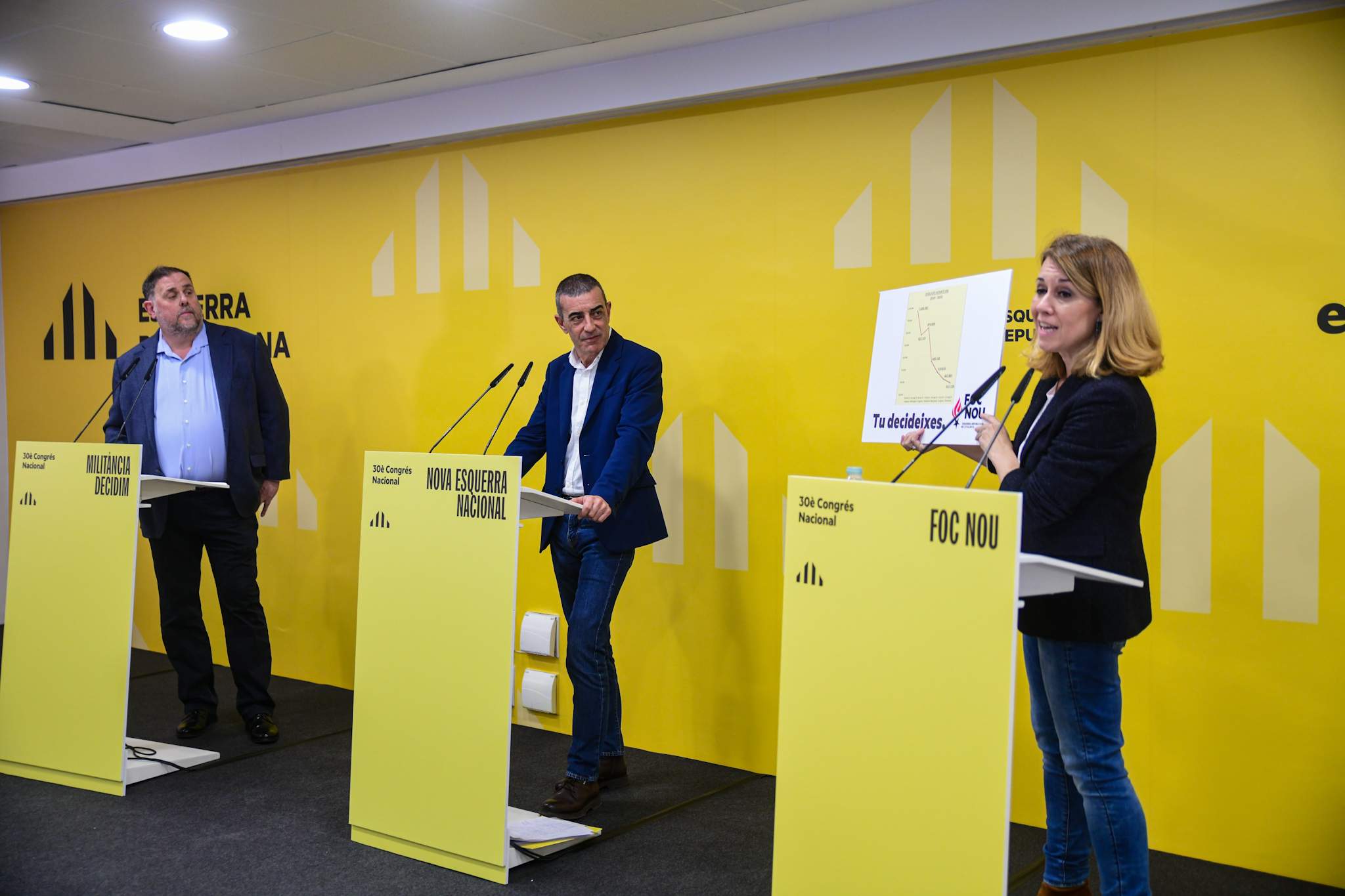 Godàs posa tota la carn a la graella per seduir Foc Nou i fer front contra Junqueras