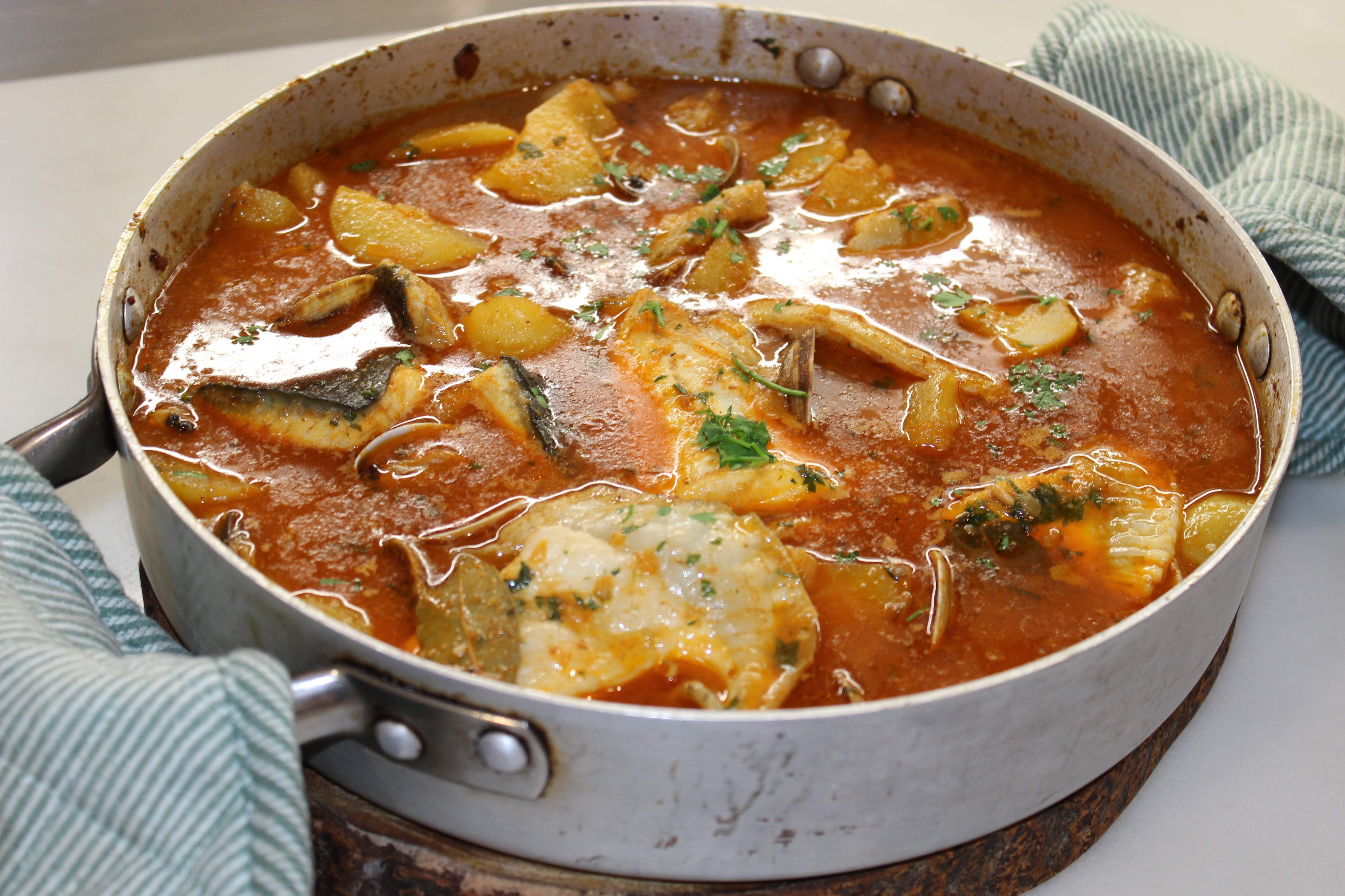 Suquet de turbot amb cloïssa gallega / Foto: Albert Vilas