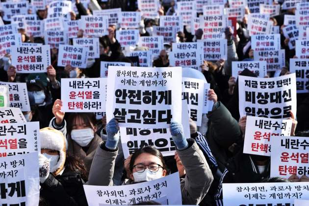 COREA DEL SUD MANIFESTACIÓ YOON EFE