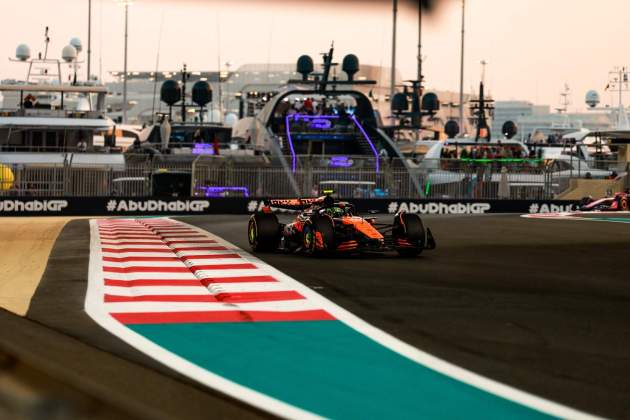 Lando Norris en el Gran Premio de Abu Dabi / Foto: Europa Press