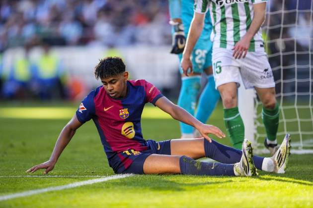 Lamine Yamal al Betis - Barça / Foto: Europa Press