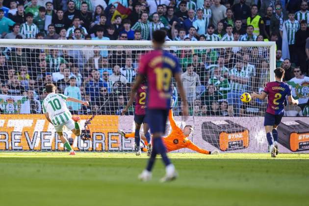 Hansi Flick en el Betis - Barça / Foto: Europa Press