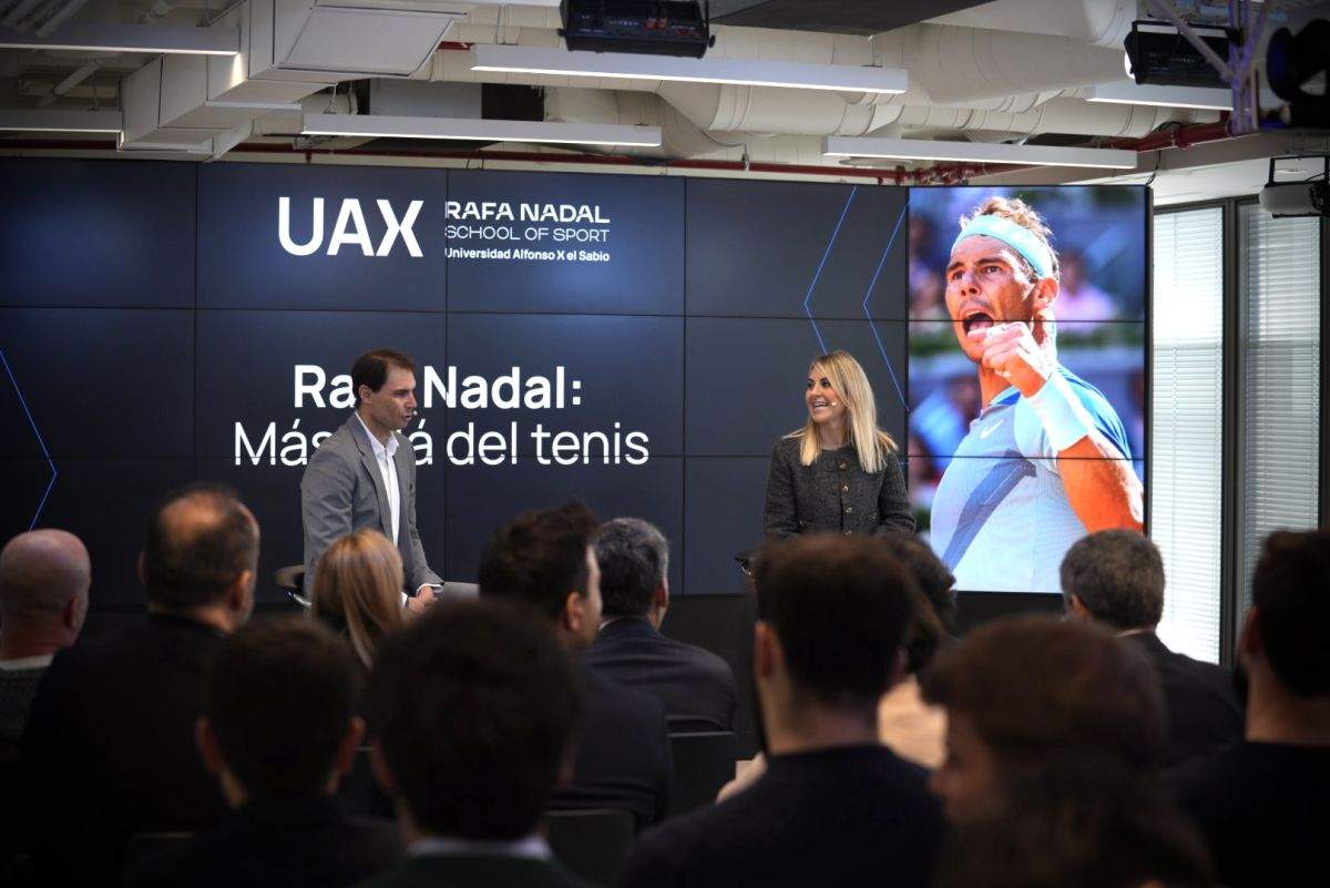 Nadal presenta les claus i valors per tenir èxit en la indústria de l'esport