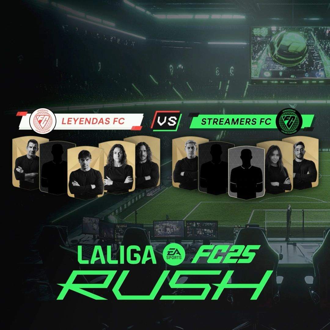 Morientes i Paul Ferrer fitxen pel partit LALIGA EA SPORTS X FC 25 RUSH a Gamergy