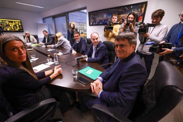 Carles Puigdemont, reunió Brusseles. EFE