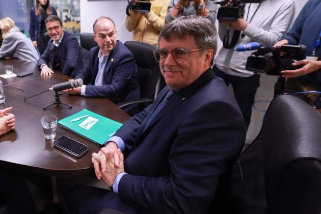 Carles Puigdemont, reunió Brusseles. EFE