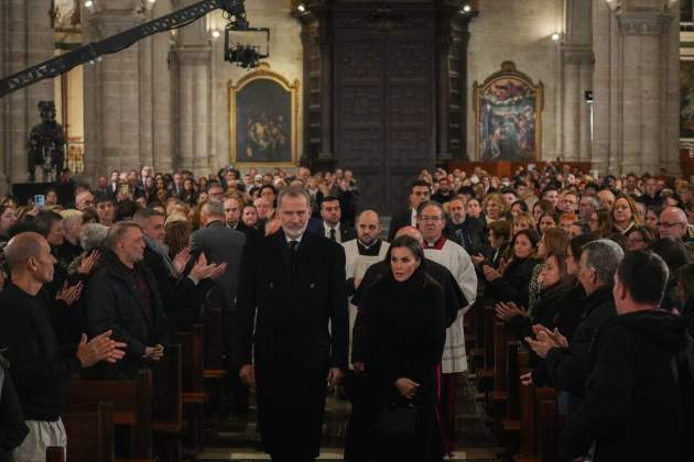 Felip VI Letizia funeral missa dana valencia / Europa Press