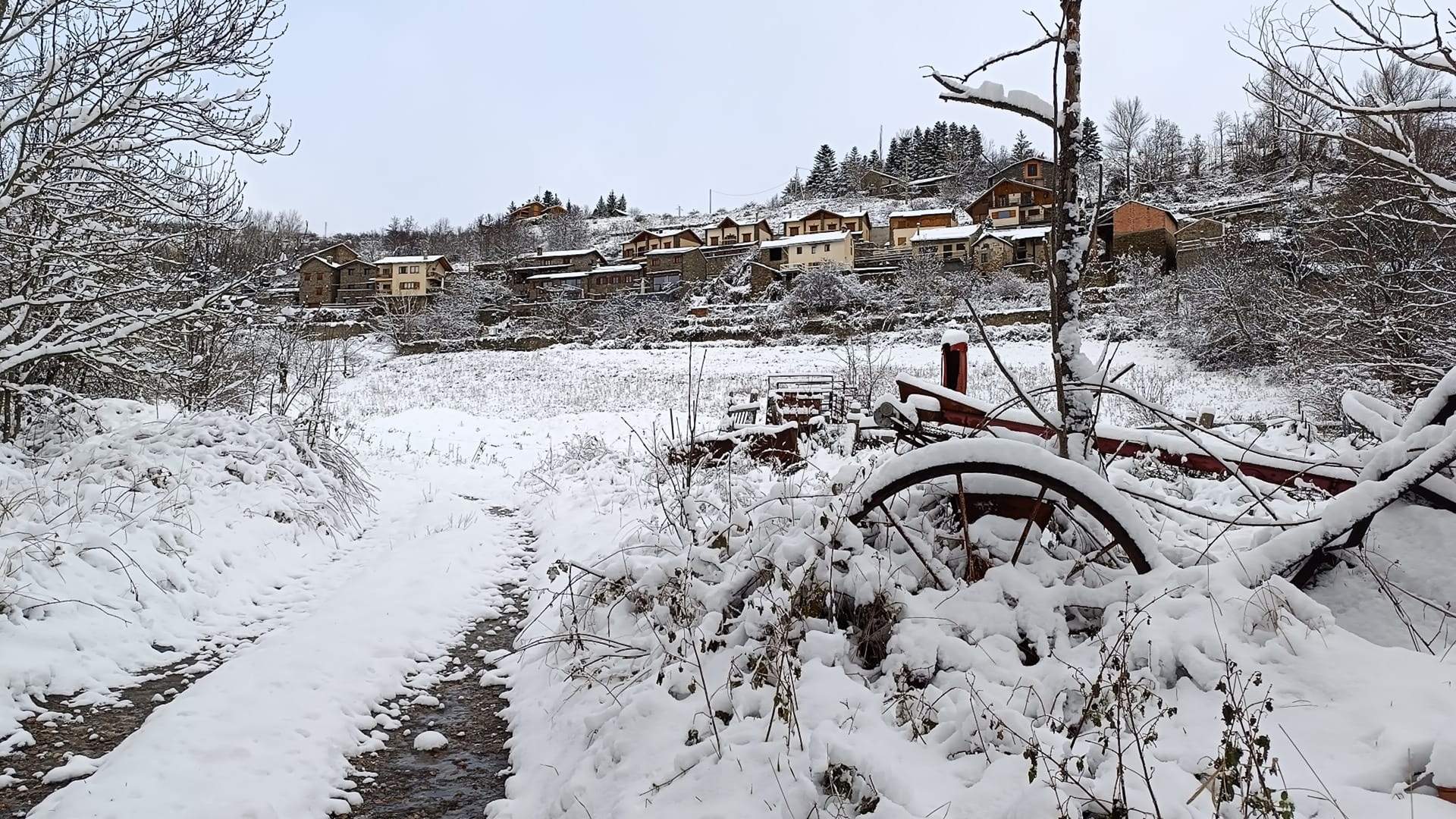 Espectaculars imatges de les primeres nevades a Catalunya: postals de ple hivern