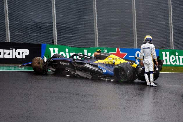 Franco Colapinto accidente Brasil Interlagos / Foto: Europa Press