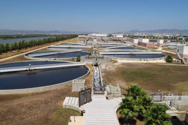 Depuradora del Prat del Llobregat. Foto: Agència Catalana de l'Aigua