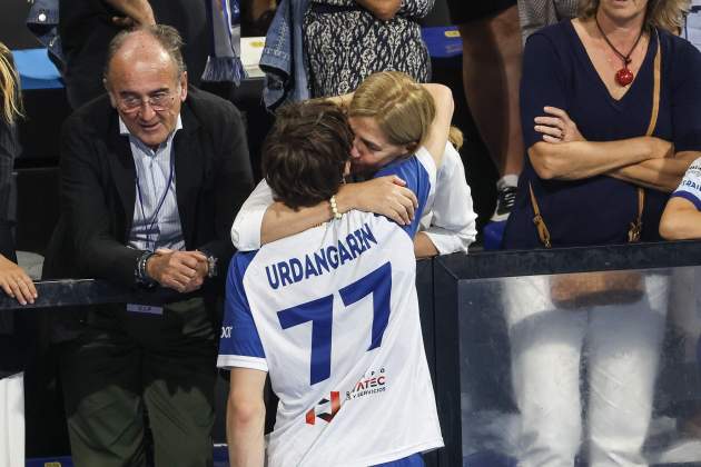 La infanta Cristina en un partido de balonmano de Pablo Urdangarin / GTRES