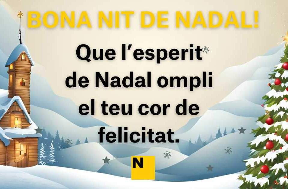 Frases de Bona nit de Nadal en català