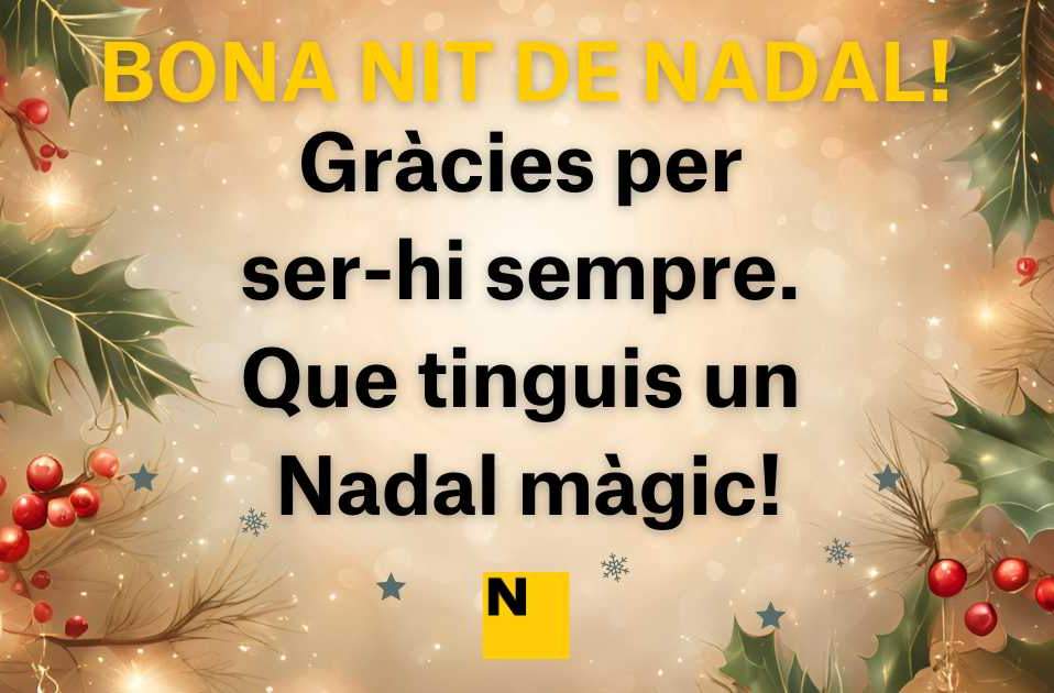 Frases de Bona nit de Nadal en català (3)