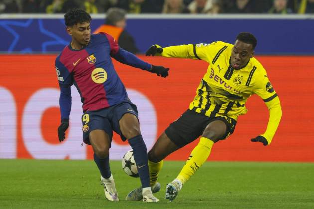 Lamine Yamal Borussia Dortmund Barça EFE