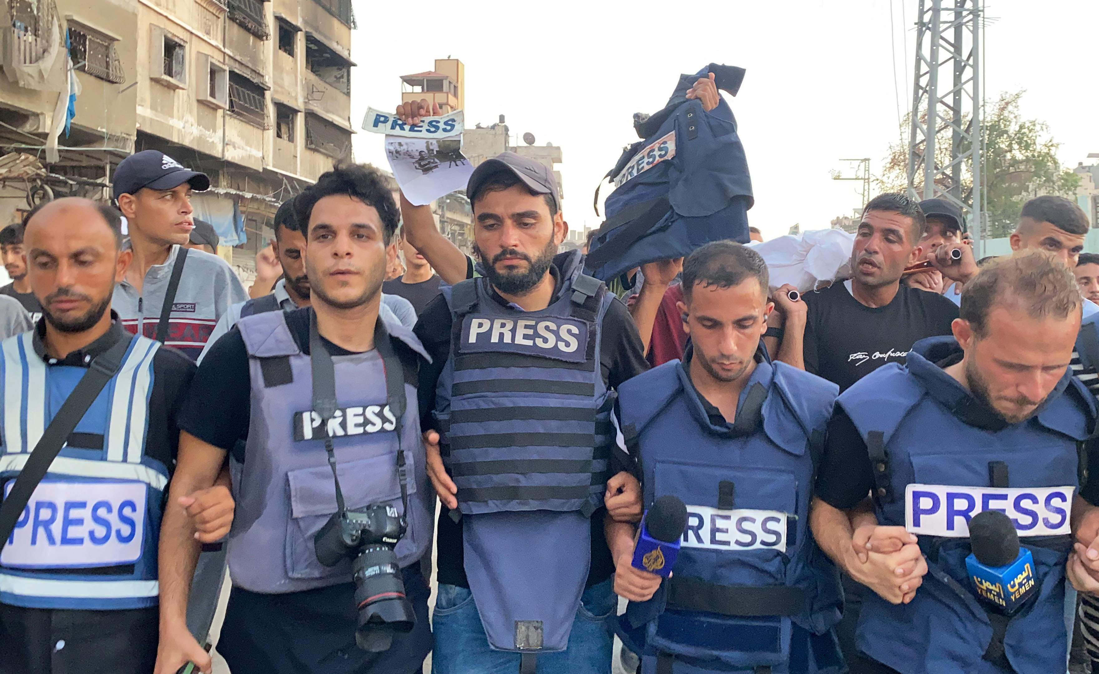 54 periodistes han estat assassinats aquest 2024, un 30% a Gaza