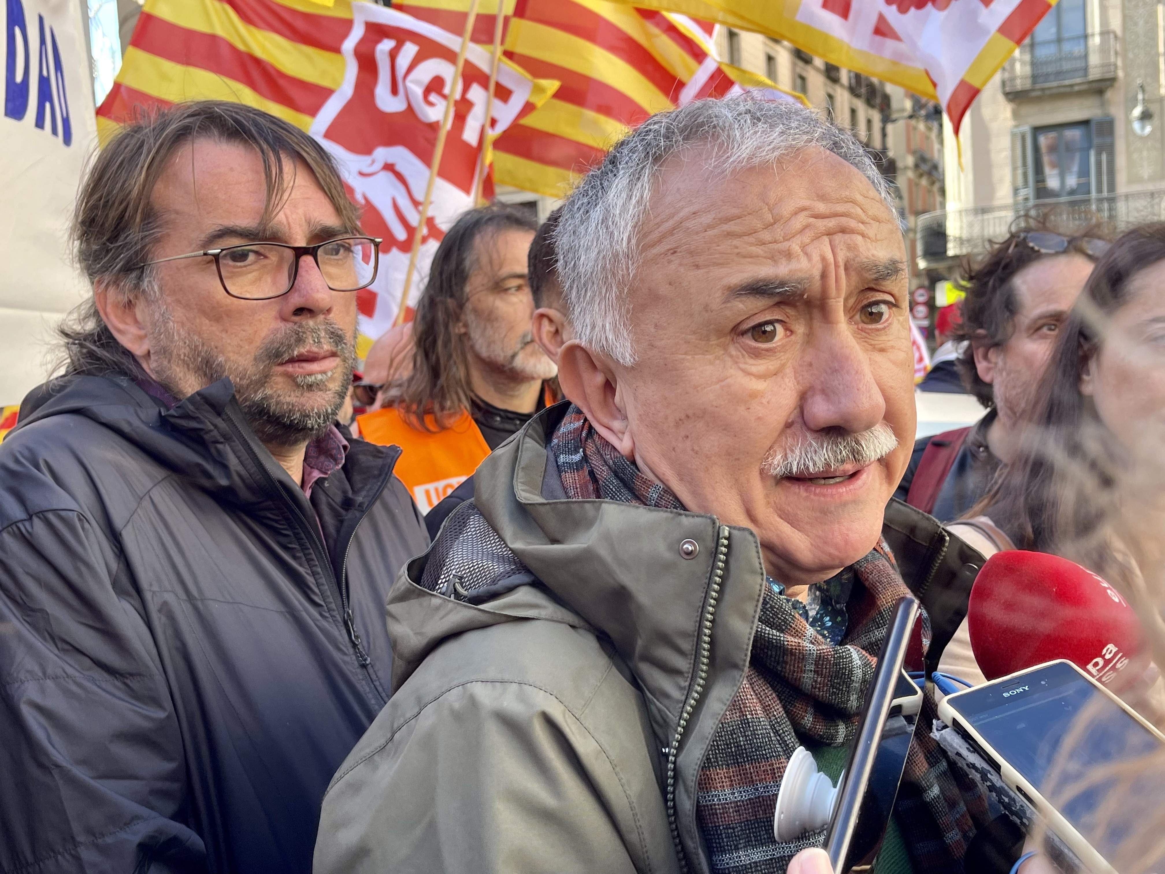 La cúpula de UGT se reunirá con Puigdemont en Waterloo para reclamar ahora el apoyo de Junts