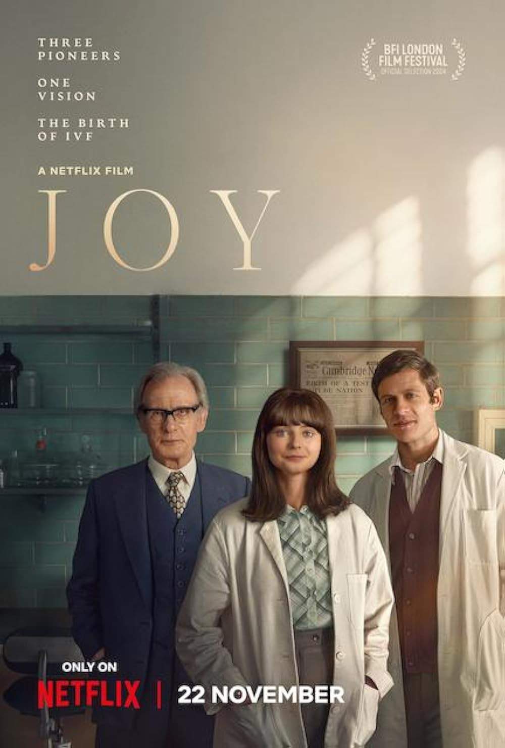 El estreno de 'Joy' retoma el debate sobre el papel transformador de la reproducción asistida en la sociedad