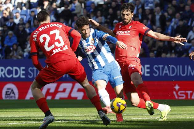 Puado Catena Espanyol Osasuna / Foto: EFE