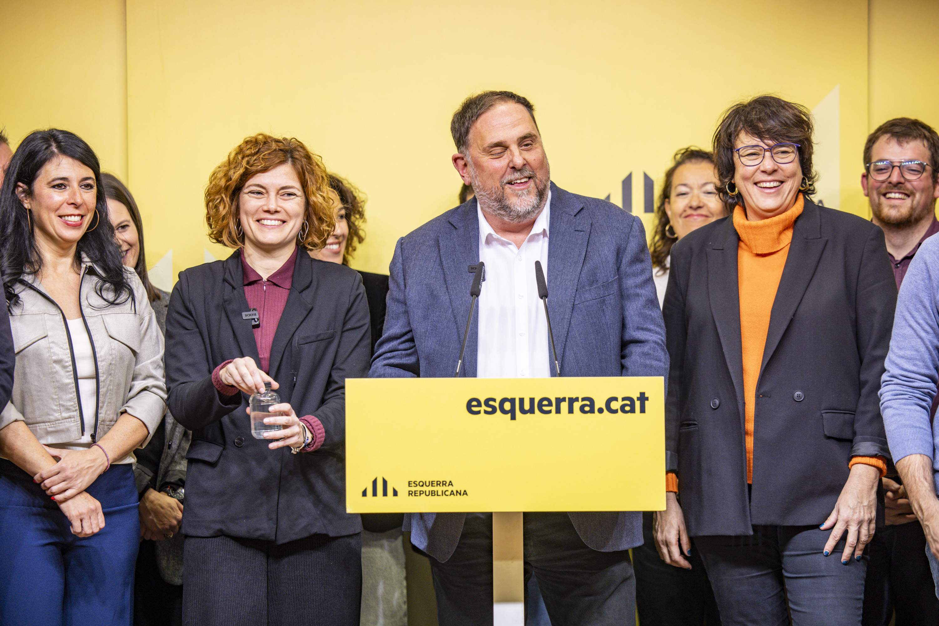 Junqueras, després de recuperar la presidència d'ERC: "Només hi ha un partit"