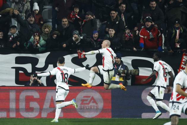 Isi Palazón gol empate Rayo Vallecano Real Madrid / Foto: EFE