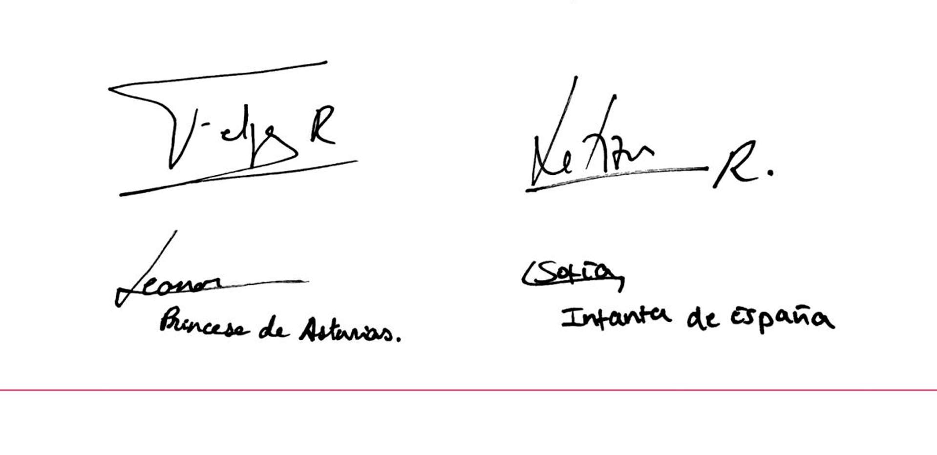 firmas Casa Real