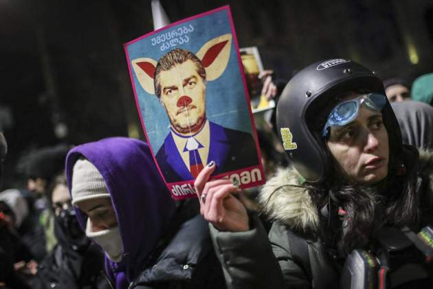 Protestas Georgia Kavelashvili EFE