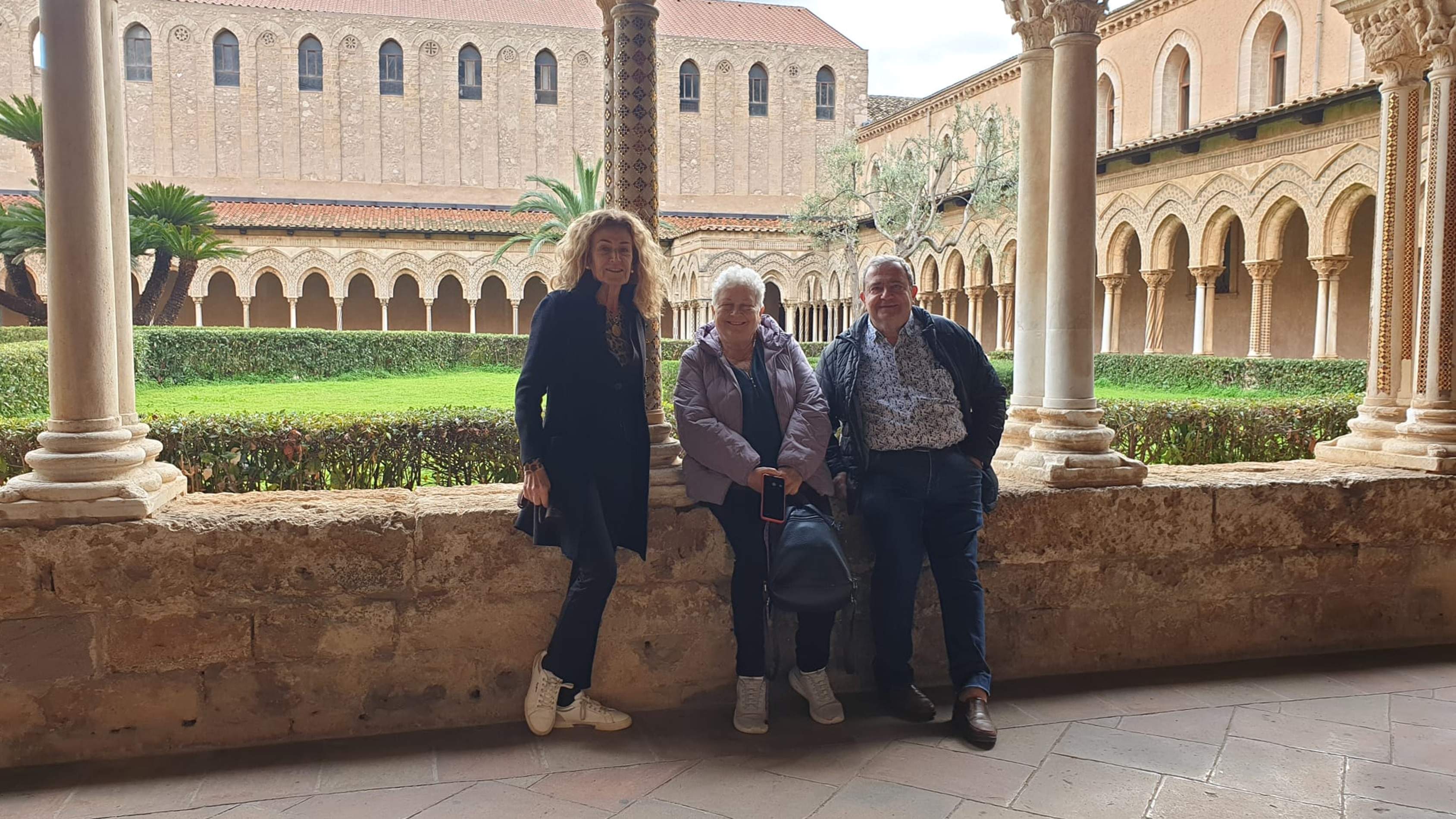 Monreale. Claustro de los Benedictinos. Cedida Joana Vivas