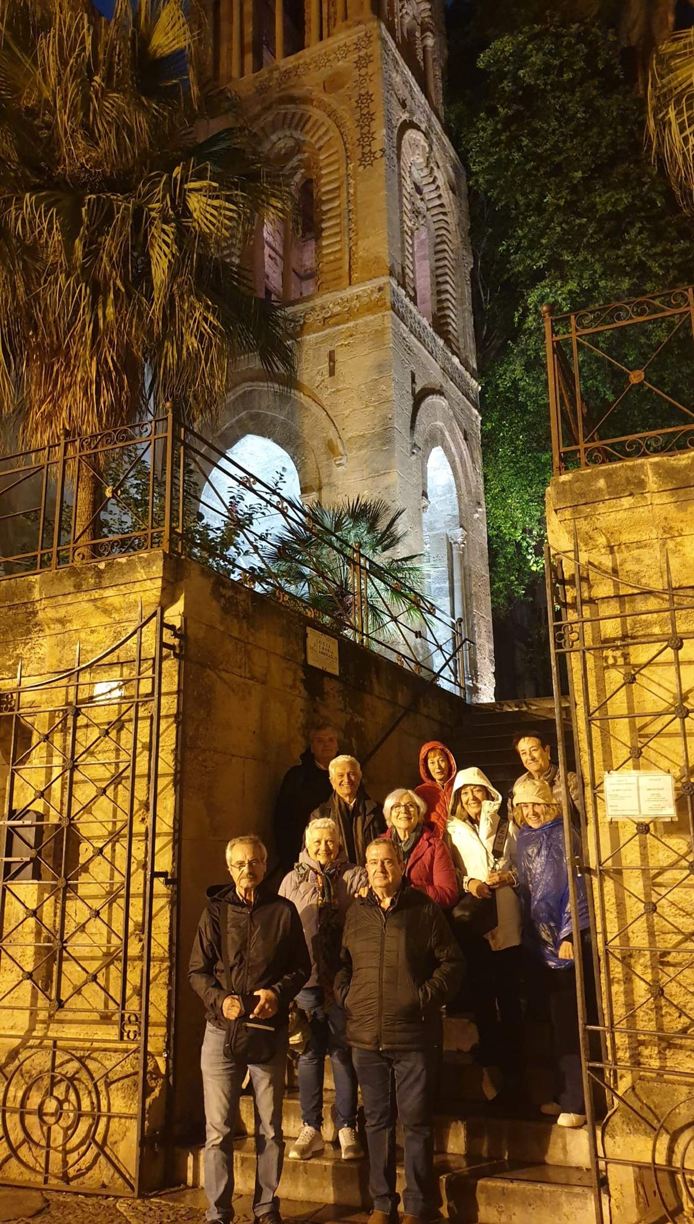 Palermo. Foto de grupo. Iglesia de San Cataldo. Cedida Joana Vivas