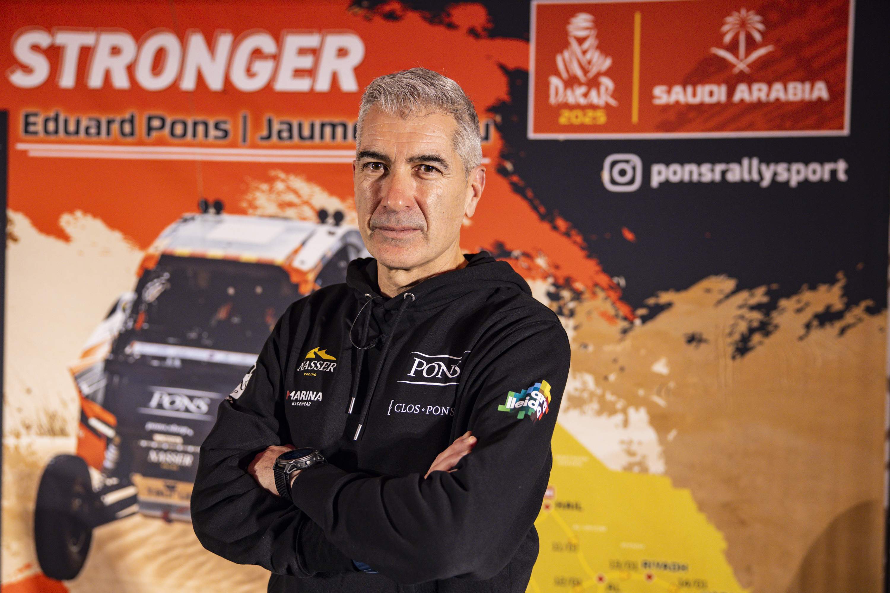 El bodeguero en Les Garrigues que sueña con la corona del Rally Dakar 2025